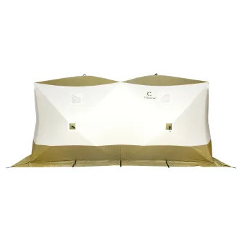 Палатка зимняя куб СЛЕДОПЫТ Premium Дубль в Севастополе