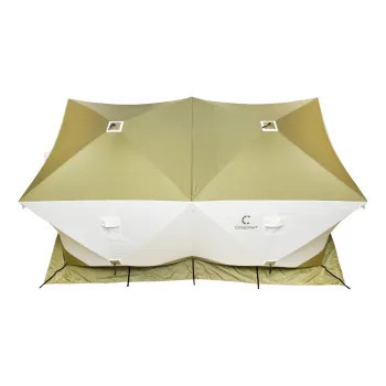 Палатка зимняя куб СЛЕДОПЫТ Premium Дубль в Севастополе