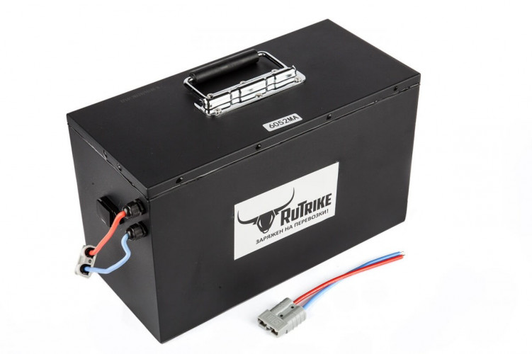 Литиевый тяговый аккумулятор RuTrike 60V52A/H Li(MnCoNi)O2 в Севастополе