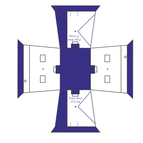 Зимняя палатка Polar Bird 4T Long компакт в Севастополе