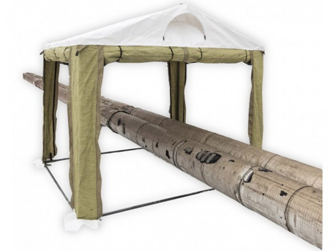 Палатка сварщика 2,0 X 2,0 ПВХ/брезент в Севастополе