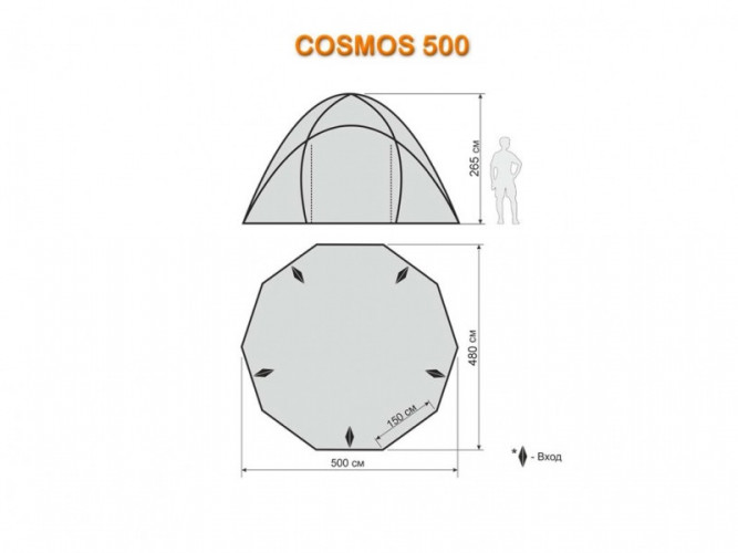 Шатер-тент World of Maverick COSMOS 500 в Севастополе