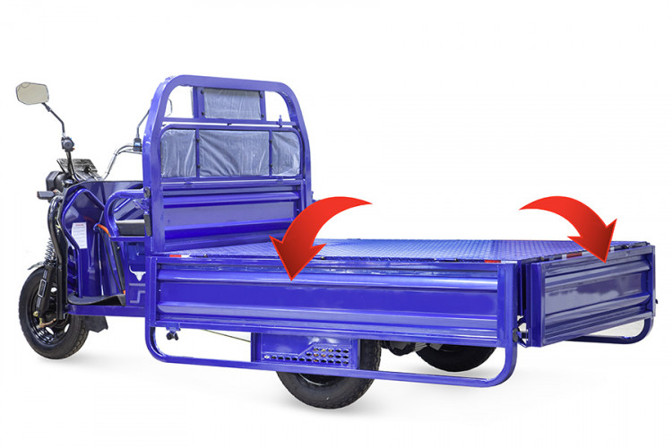 Грузовой электрический трицикл RuTrike D4 1800 60V1200W в Севастополе