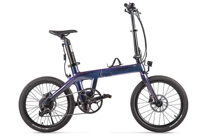 Электровелосипед складной Carbon 20" Sporto в Севастополе