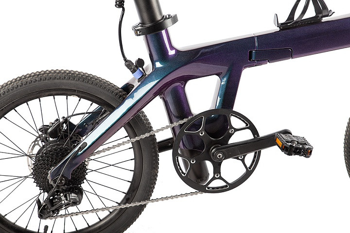 Электровелосипед складной Carbon 20" Sporto в Севастополе