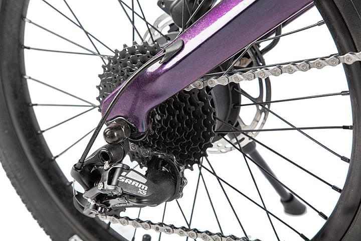 Электровелосипед складной Carbon 20" Sporto в Севастополе