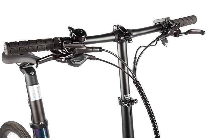 Электровелосипед складной Carbon 20" Sporto в Севастополе