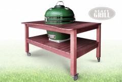 Стол для керамического гриля Start Grill на колесах
